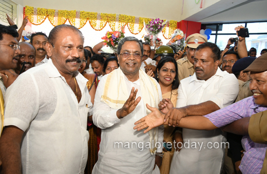 cm inagurates projects in bantwal